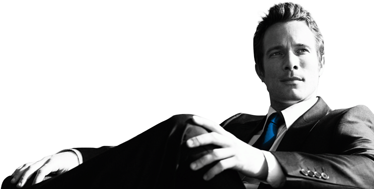 Your Back Office - Gentleman (1200x607), Png Download