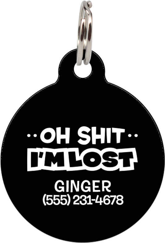 Oh Shit I'm Lost - Pendant (803x802), Png Download