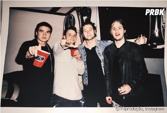 5 Seconds Of Summer É Uma Das Confirmadas No Rock In - 5sos Group Photo 2017 (624x600), Png Download