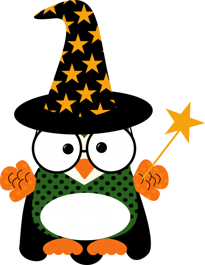 Halloween Quotes Png - Owl Happy Halloween Clip Art (700x905), Png Download