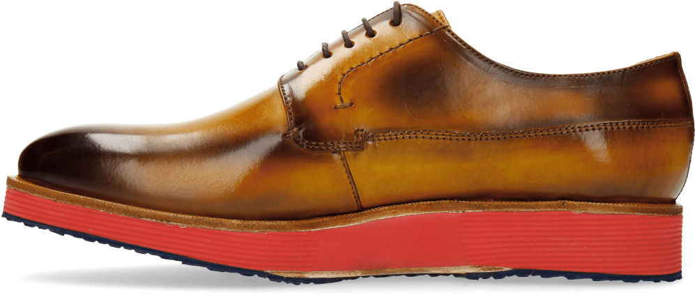 Derby Shoes Chris 1 Yellow Shade Brown Micro Mattone - Sneakers (1024x1024), Png Download