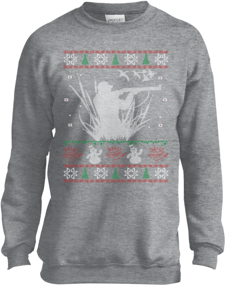 Ugly Christmas Sweater T Shirts - Sweatshirt (1155x1155), Png Download