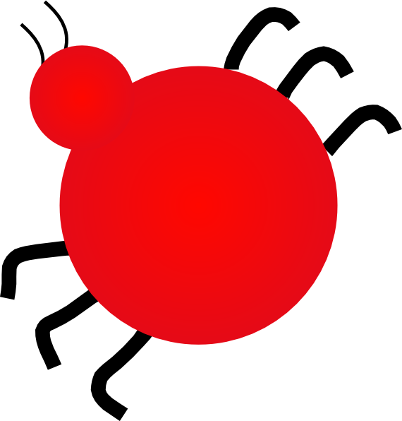 Dibujo De Un Mariquita (570x596), Png Download