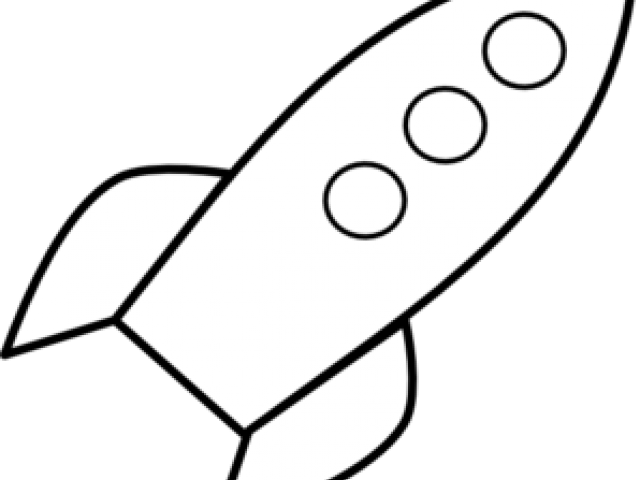 Missile Clipart Black And White - Illustration (640x480), Png Download
