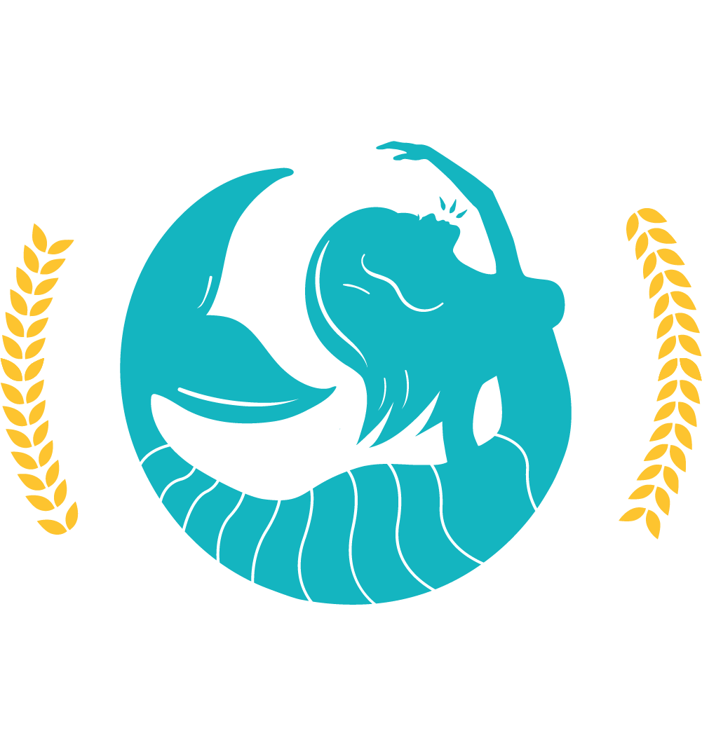 Siren Rock Primary Logo Siren Rock Crest Logo - Gold Circle Label (1001x1066), Png Download