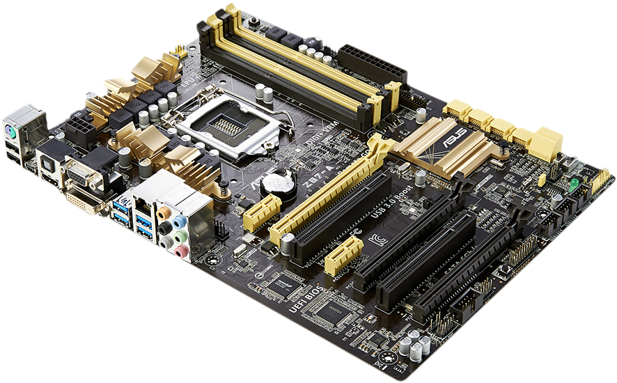 The A Series Of Asus Motherboards Have A Few Key Differences - Asus Z87 (1000x549), Png Download
