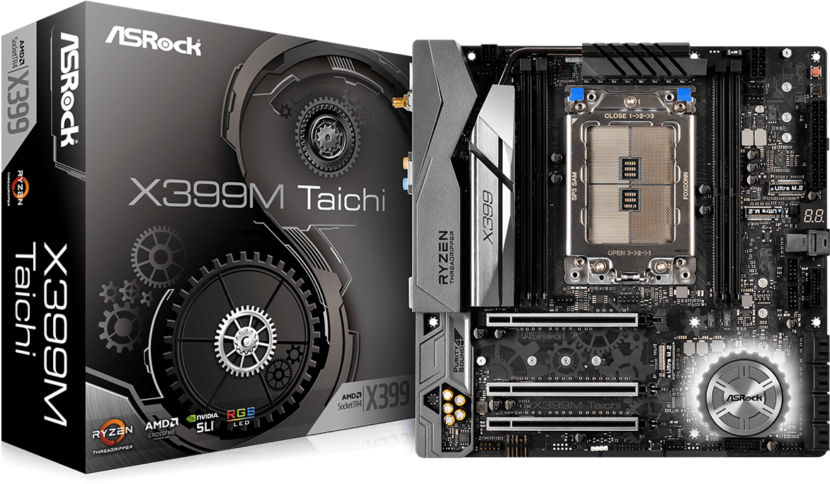 Related Asus X570 Motherboards For Next-gen Amd Ryzen - Asrock X399 Taichi Micro (1200x1000), Png Download