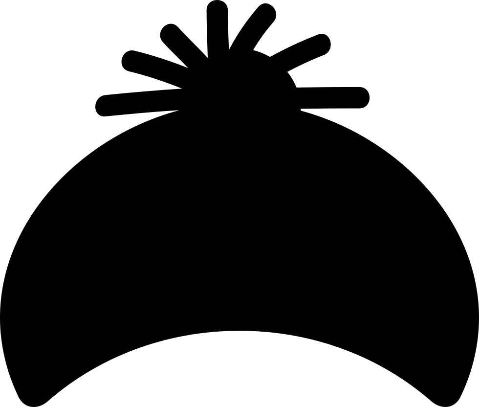 Chinese Head Dress Silhouette Comments - Icon (980x832), Png Download