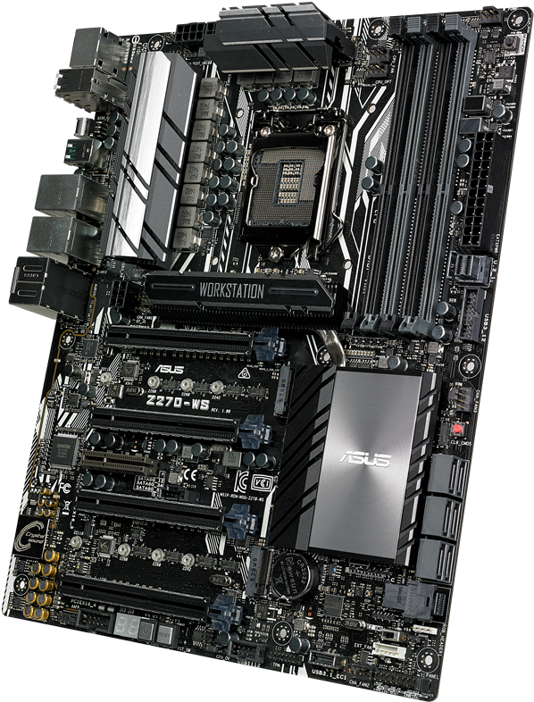 A Quick To Fit Expansion Card For Blistering Transfer - Asus X299 Ws Workstation (768x881), Png Download
