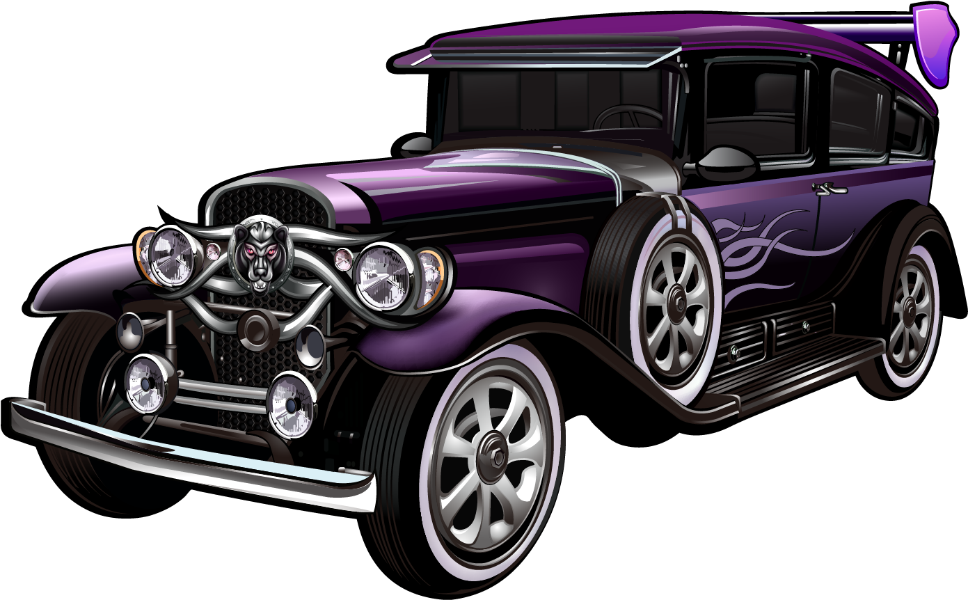 Classic Car Vintage - Car Vintage En Png (1754x1240), Png Download