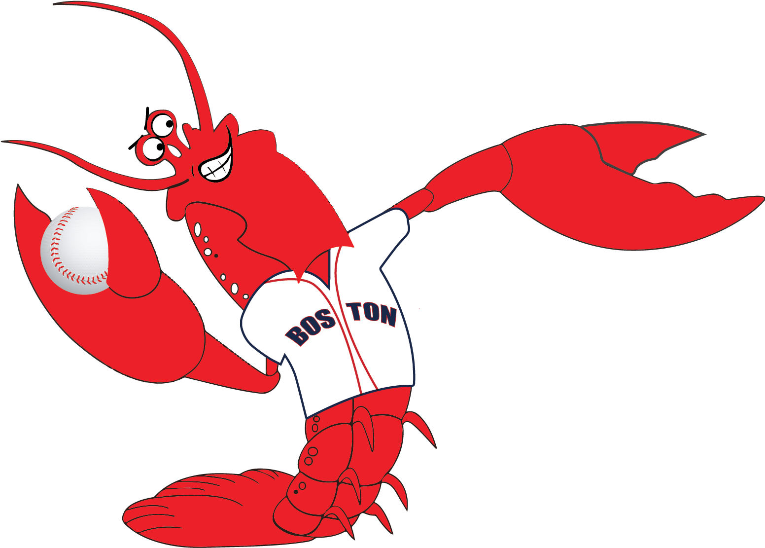 2018 Red Sox - Little Mermaid Clipart (1851x1389), Png Download
