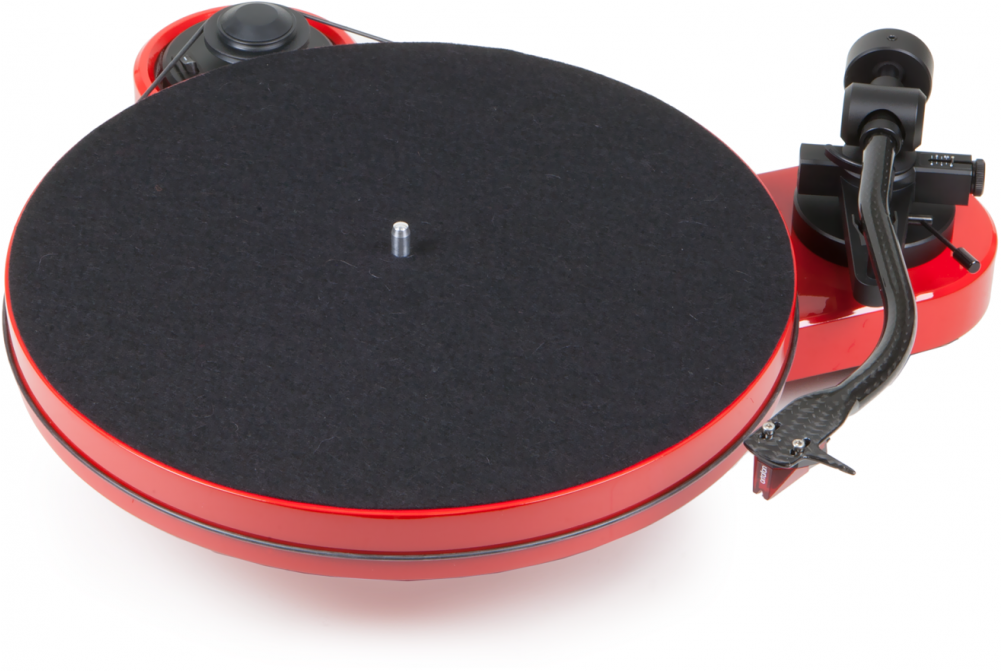 Carbon Turntable - Rpm 1 Carbon Red (1000x1000), Png Download
