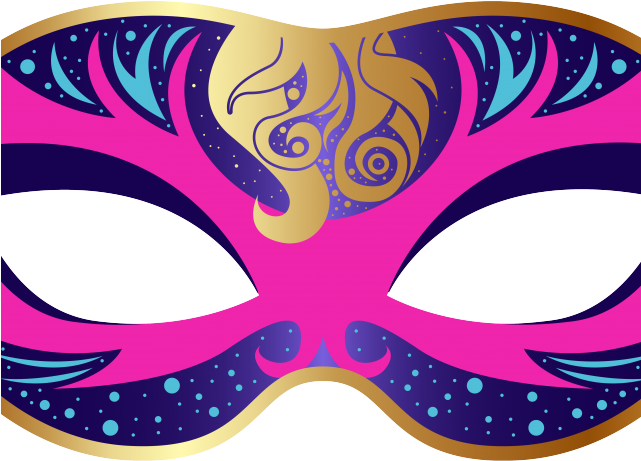 Masquerade Clipart Masquerade Mask - Carnival Mask Transparency (640x480), Png Download