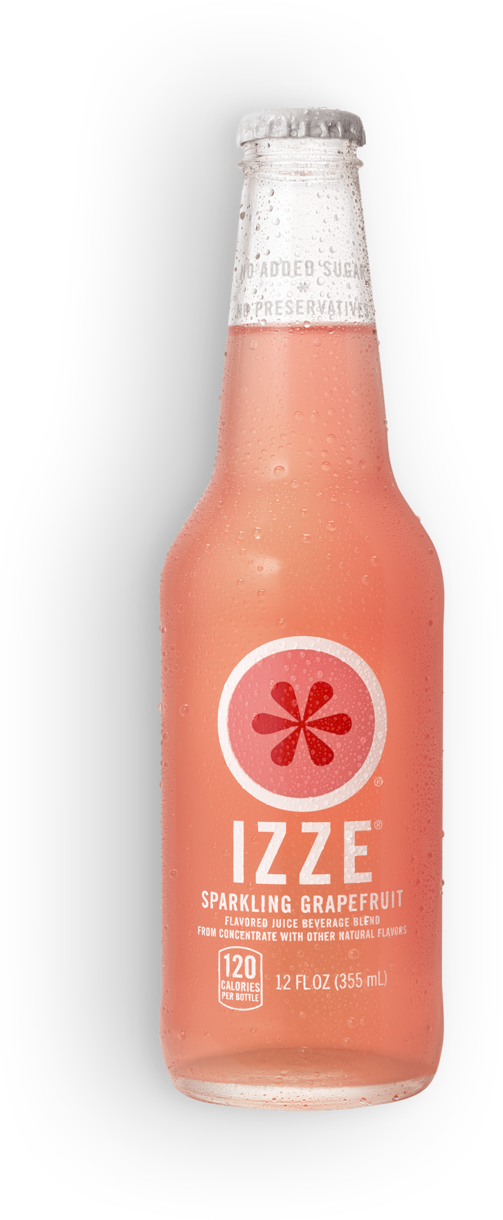 Sparkling Juice Grapefruit - Izze Soda (600x1303), Png Download