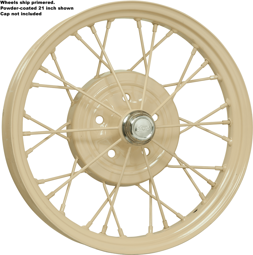 Ford Model A Wheel - Spoke (1000x1000), Png Download