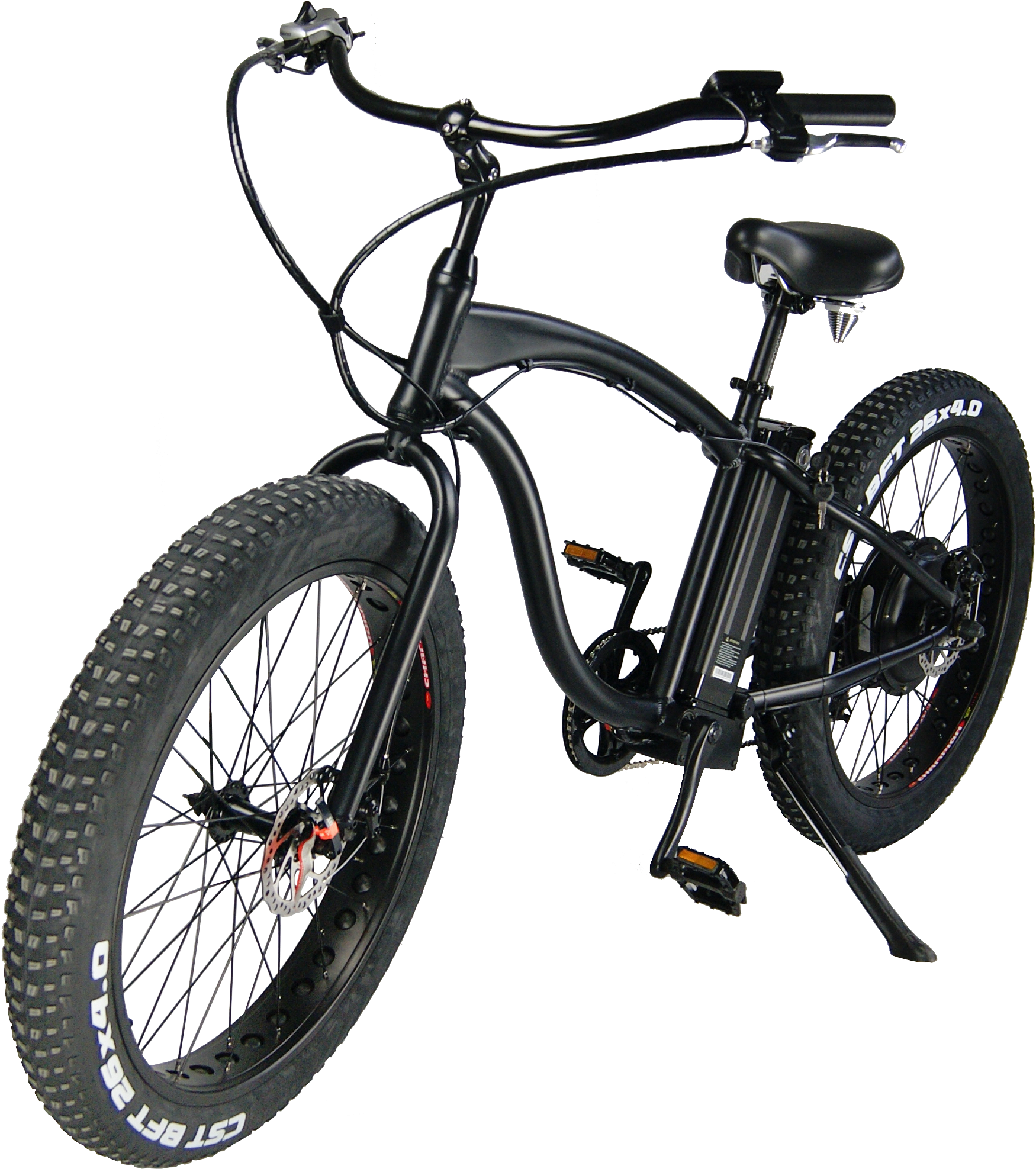 Professional Wholesale 500w Light Electric Mountain - Cruiser Ebike (2090x2136), Png Download