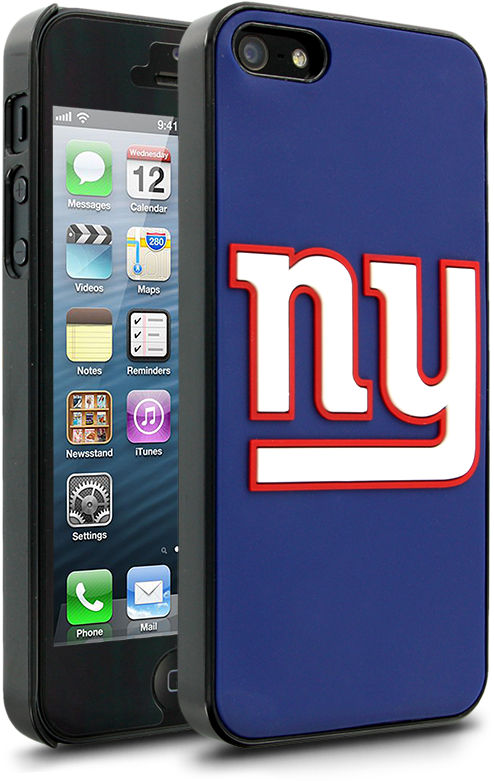 Nfl New York Giants Hard Case With Logo For Apple Iphone - Green Bay Packers Phone Case Iphone 5se (800x800), Png Download