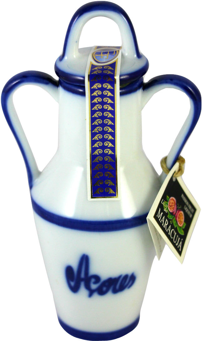 Milk Jug Passion Fruit Liqueur Mini - Ceramic (709x1169), Png Download