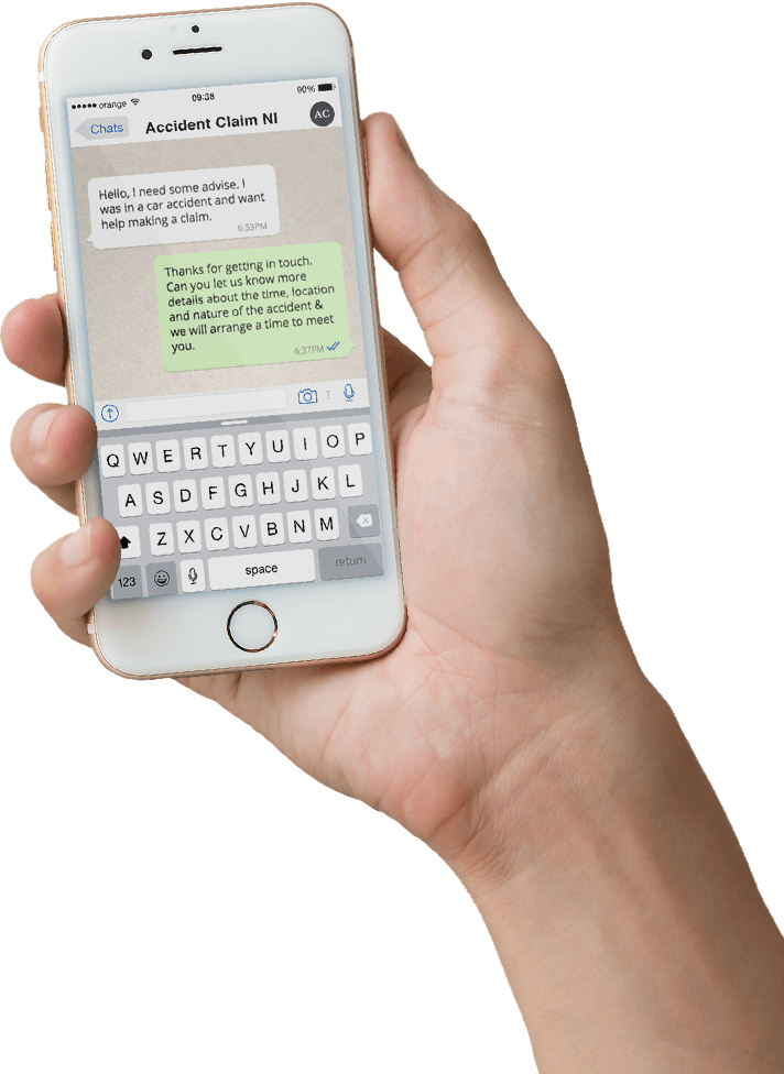 Hand Holding Iphone - Whatsapp Phone Hand Png (712x976), Png Download
