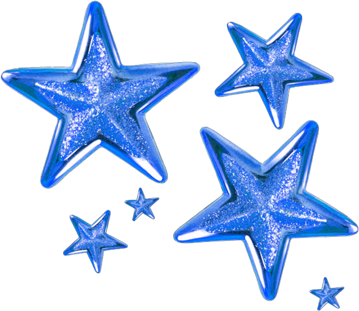 #blue #star #stars - Gold Christmas Star Clipart (1024x876), Png Download