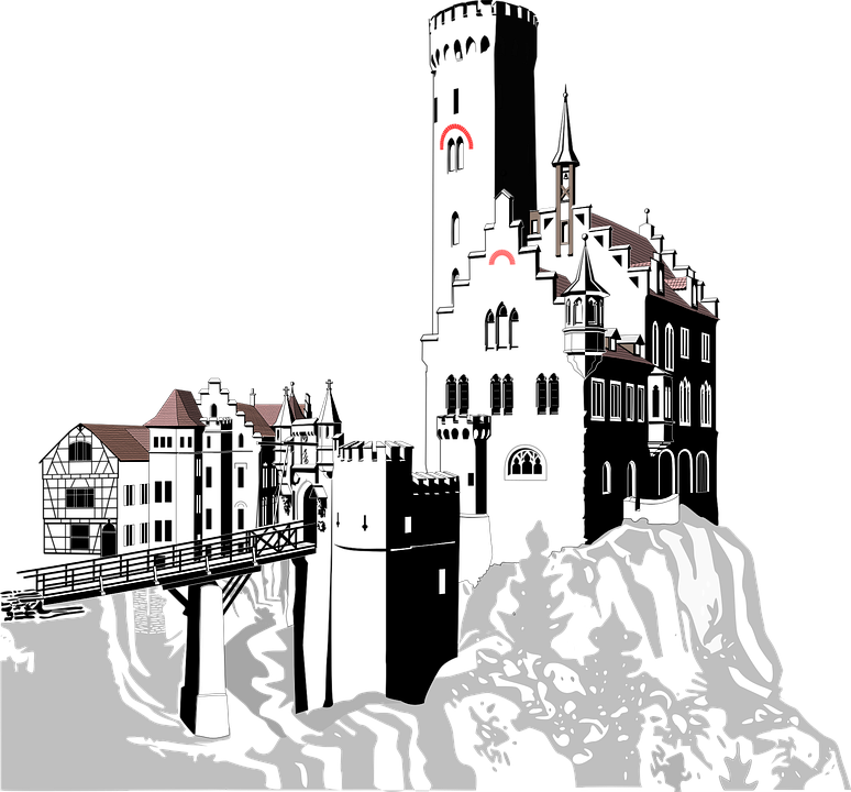 774 X 720 1 - Lichtenstein Castle (774x720), Png Download