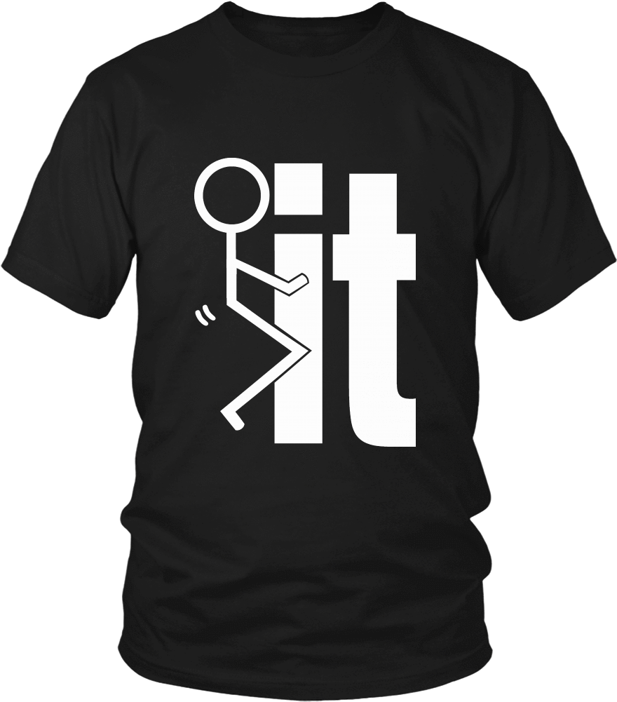F-it Original Stickman - Chef T Shirt Design (1000x1000), Png Download