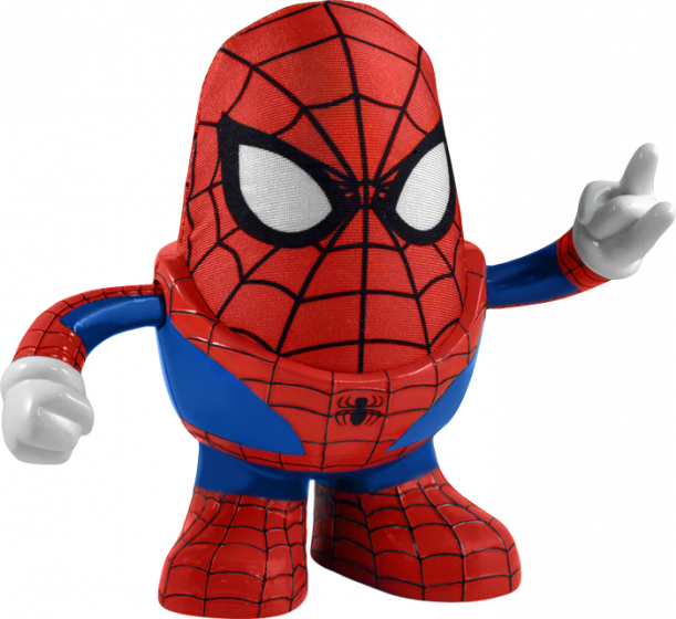 Ppw02575 Spiderman Mr Potato Head A 3 - Mr Potato Head Spiderman (611x560), Png Download