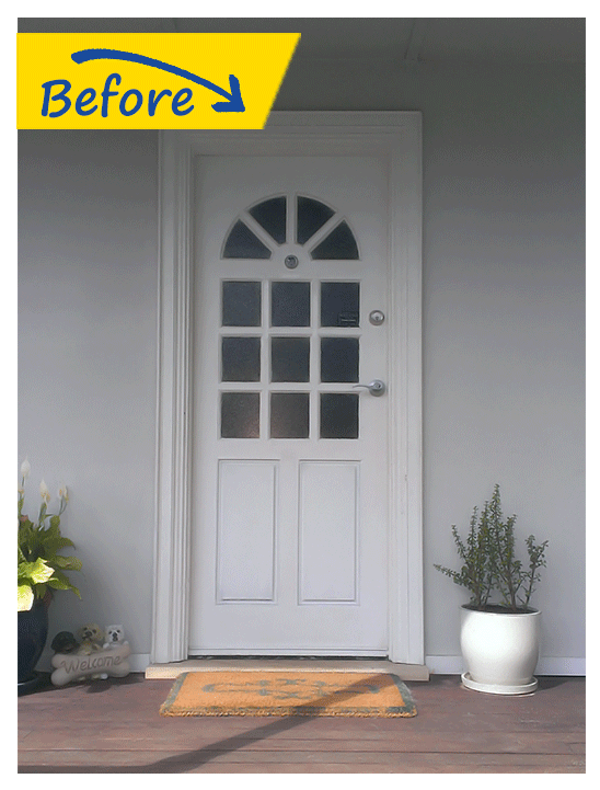 Safety Screen Hinged Doors - Ingham (709x720), Png Download