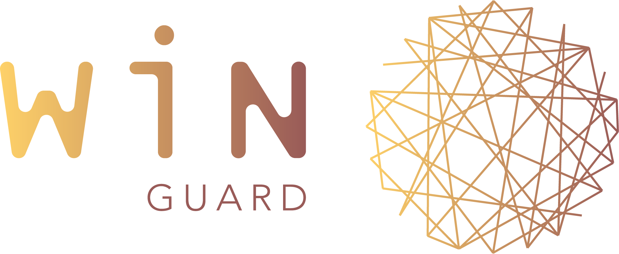 Download The Win Guard Logotype In Eps, Png - Graphic Design (2073x852), Png Download