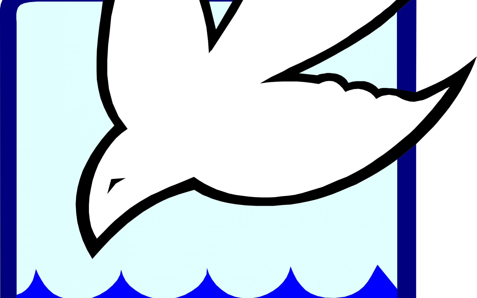 Baptism Dove Cliparts - Water Clipart (1920x1200), Png Download