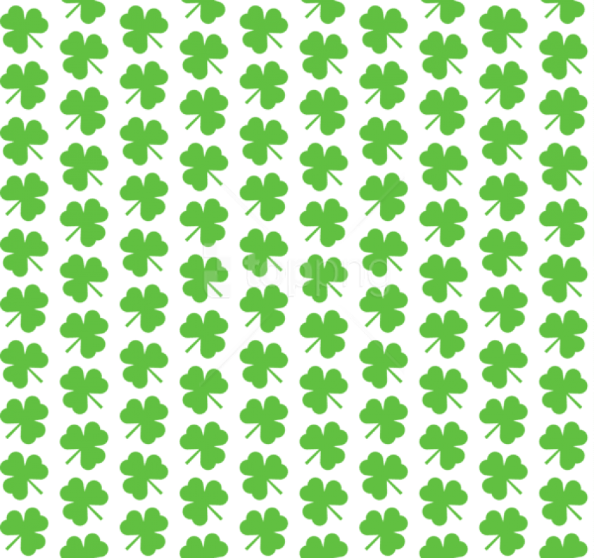 Free Png Download Large Transparent Shamrocks For Wallpaper - St Patricks Day Background Png (850x798), Png Download