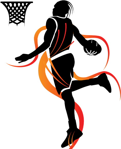 Remember Ee 287 Slam Dunk Basketball Vector - Basketball Vector (600x580), Png Download