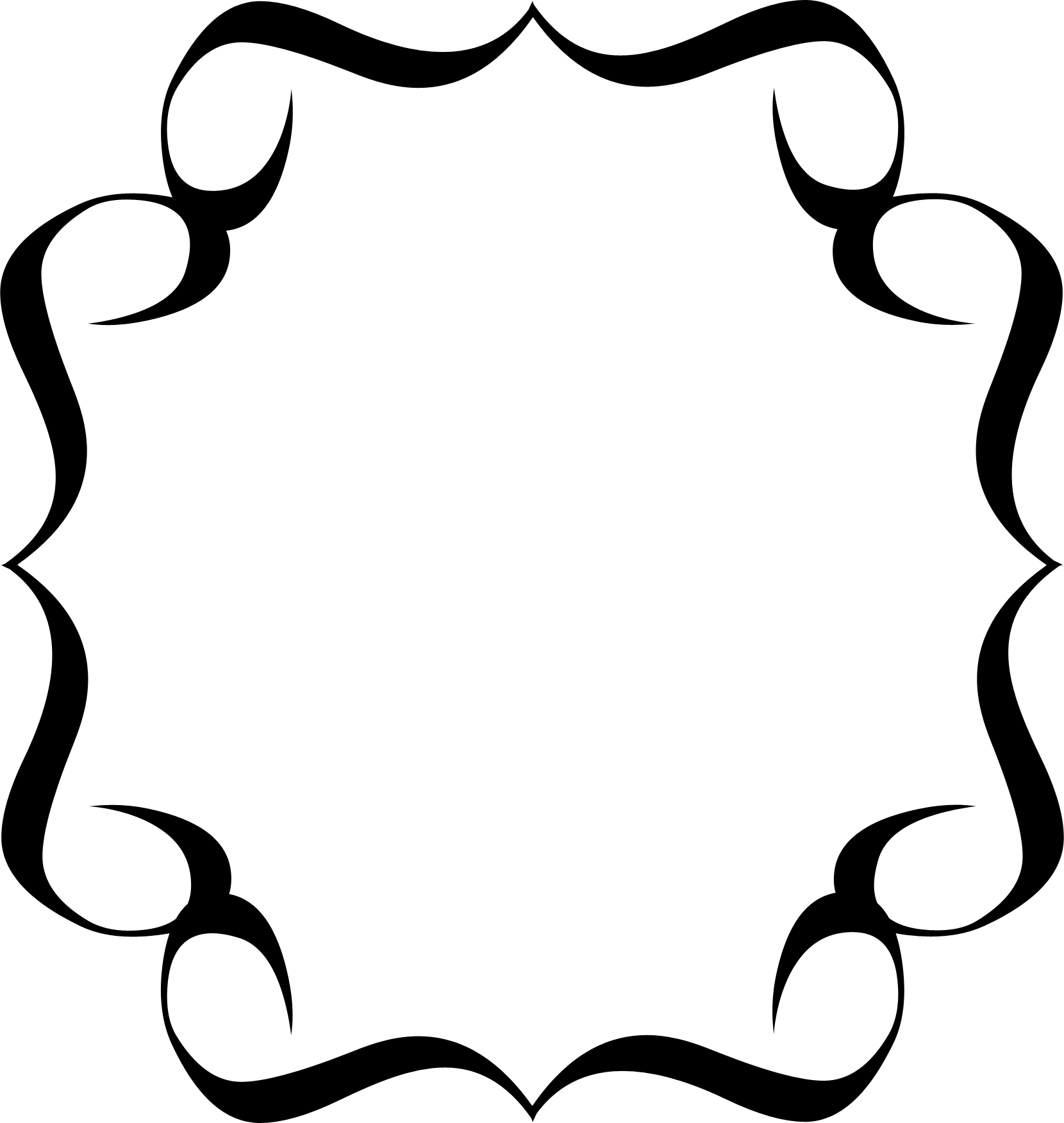 Bracket Frame Png (1660x1752), Png Download