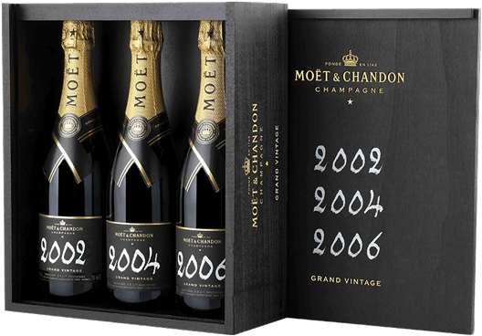 Moët & Chandon Grand Vintage 02,04,06 Collection - Moet Chandon Grand Vintage 2008 (900x900), Png Download