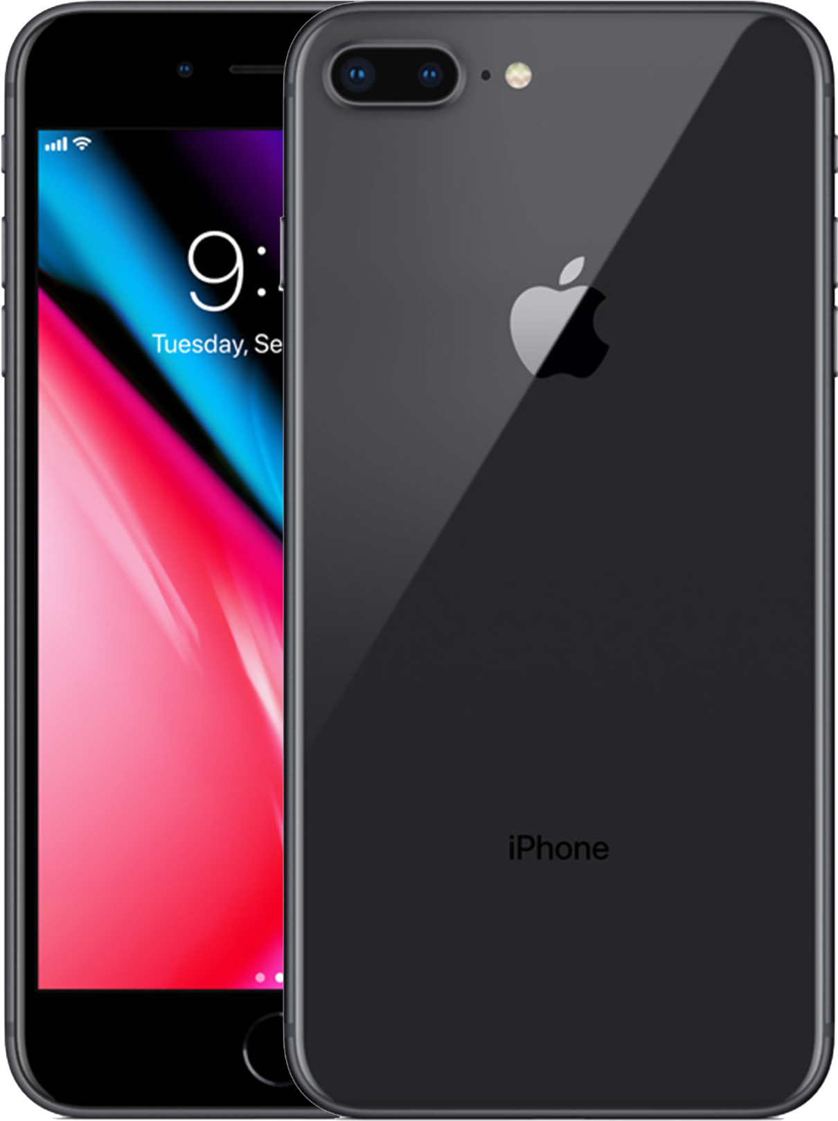 Apple - Iphone 8 Plus Png (2000x2000), Png Download