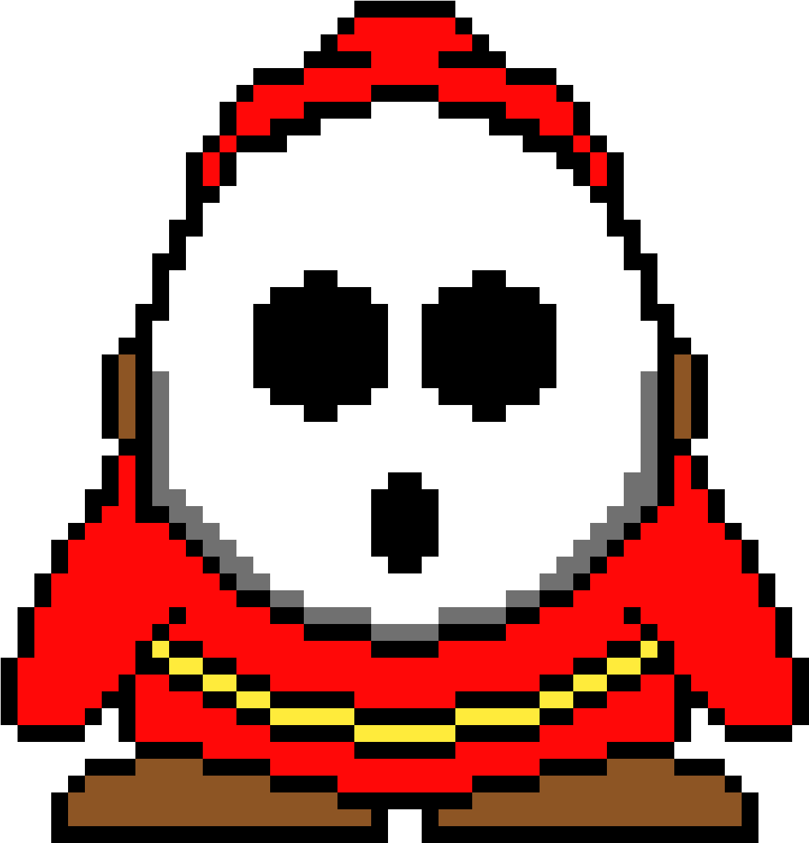 Shy Guy - Pixel Art (1200x1200), Png Download
