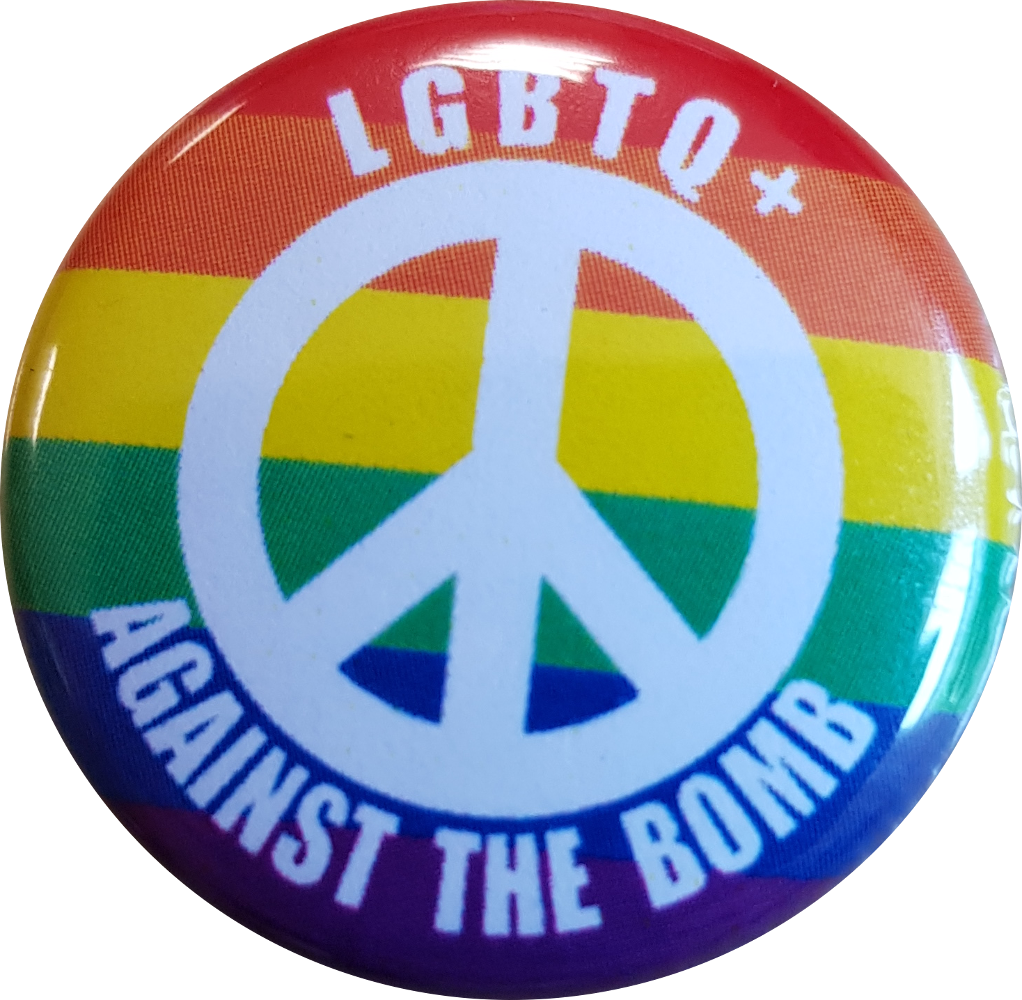 Lgbtq Against The Bomb Badge - Emblem (1022x1000), Png Download