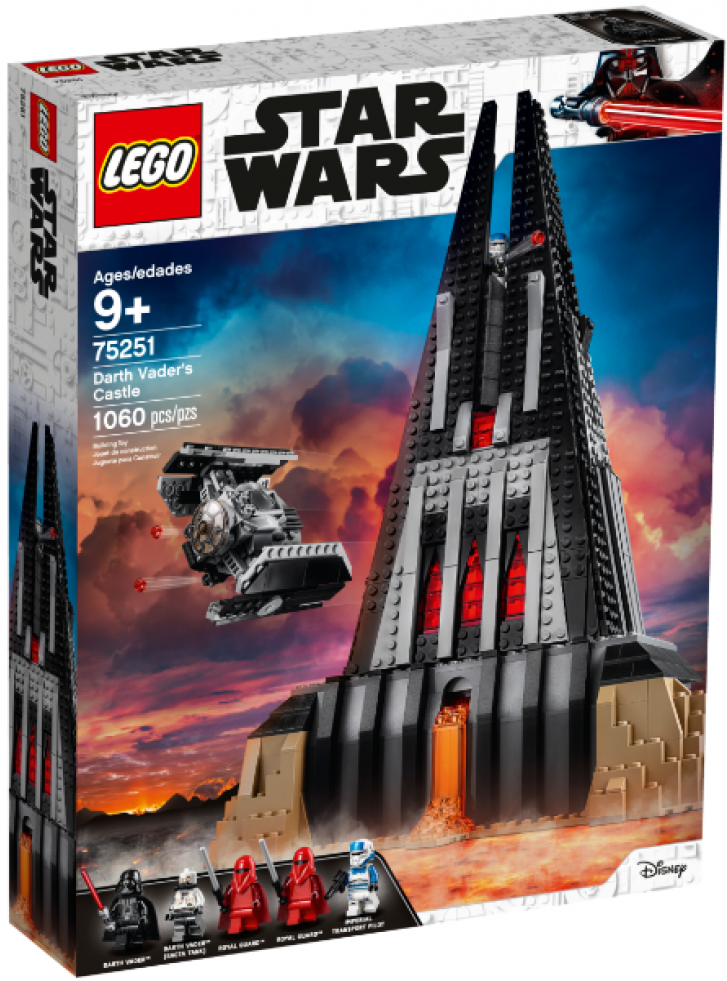 75251 1 - Lego Star Wars Darth Vader Castle (980x980), Png Download