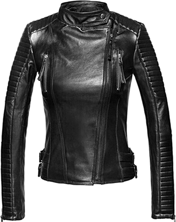0 - Ladies Leather Bike Jackets (800x800), Png Download