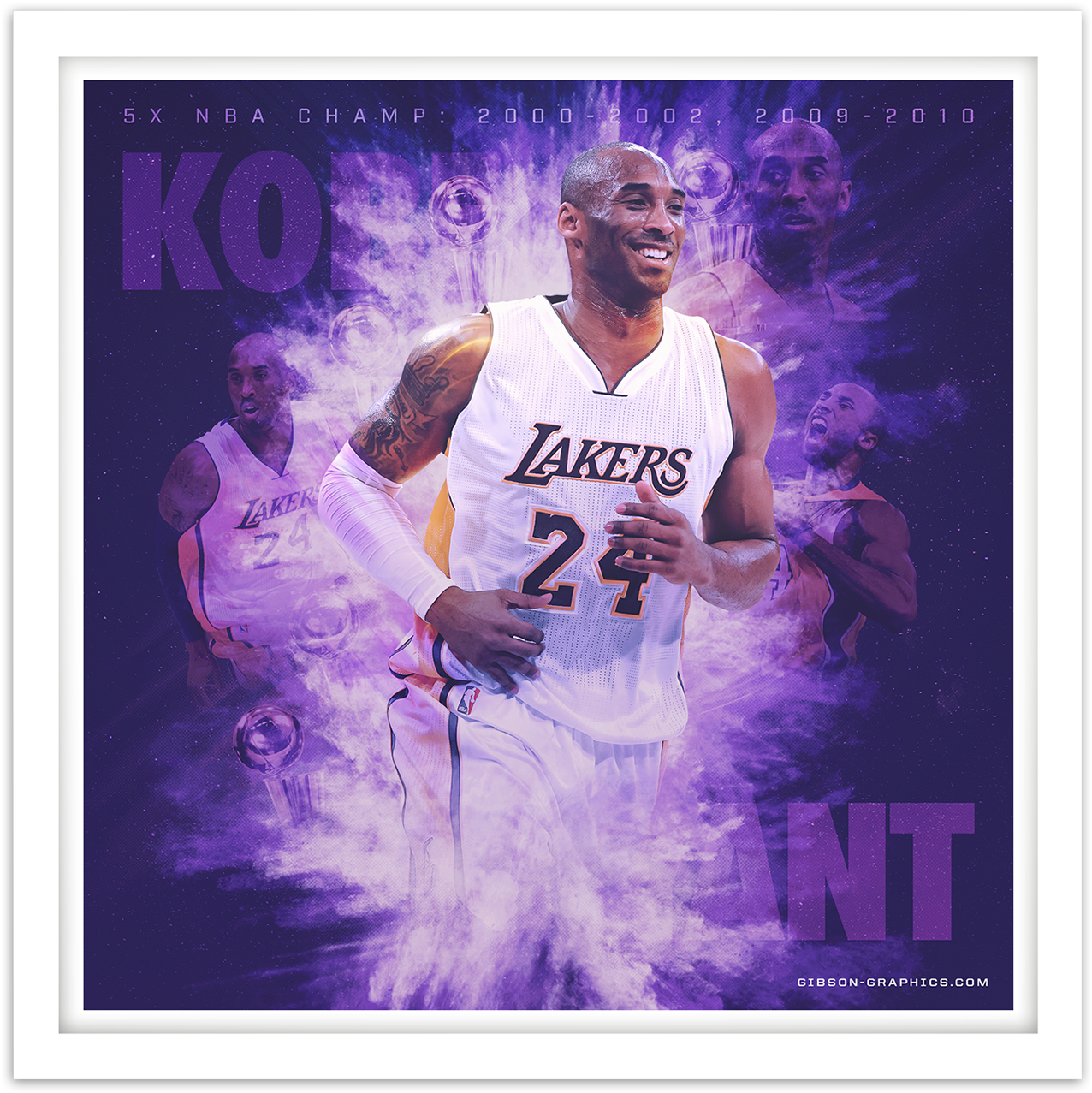 Save To Collection - Kobe Bryant (1400x1050), Png Download