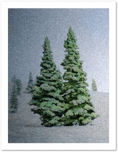 Christmas Tree (570x760), Png Download