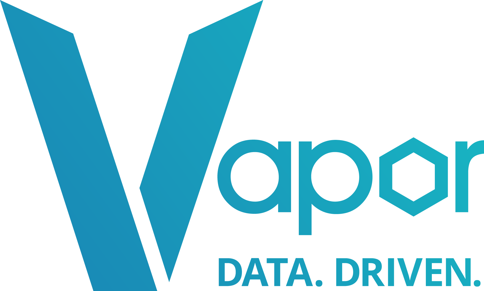 Vapor Io Data Driven Logo - Vapor Io Logo (1939x1165), Png Download