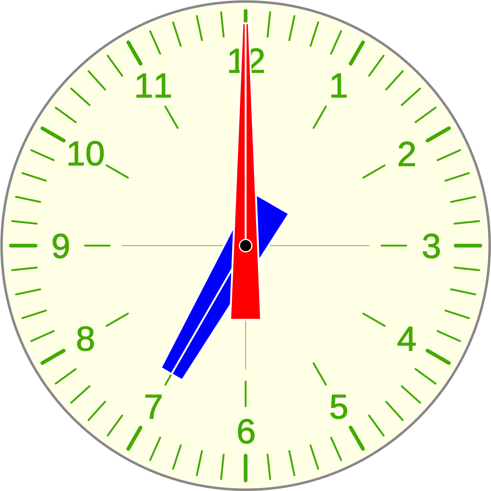 Download Open Clock 07 05 PNG Image with No Background