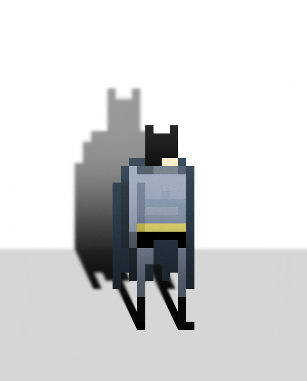 Super Cool Pixel Art Super Heroes - Superheroes Pixel Comic (600x745), Png Download