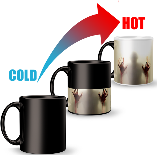 Btr® Official Zombie Mug - Mug The Walking Dead (600x600), Png Download