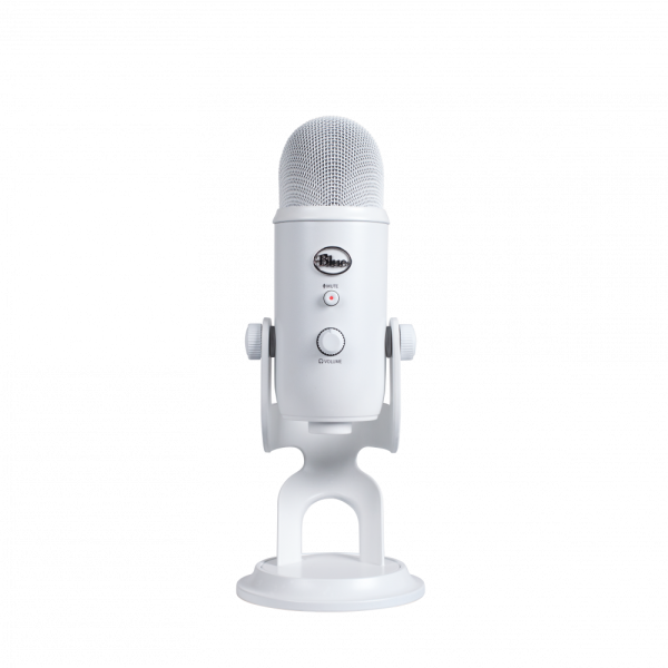 Kondensatorinis Mikrofonas Blue Microphones Yeti Whiteout - Blue Yeti Microphone Whiteout (600x600), Png Download