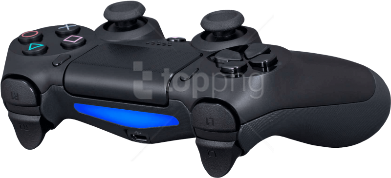 Download Joystick Png Images Background - Playstation 4 Control (850x433), Png Download