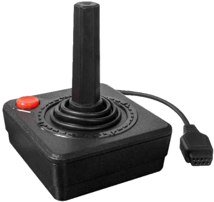 Joystick Png High-quality Image - Joystick Para Atari 2600 (720x720), Png Download