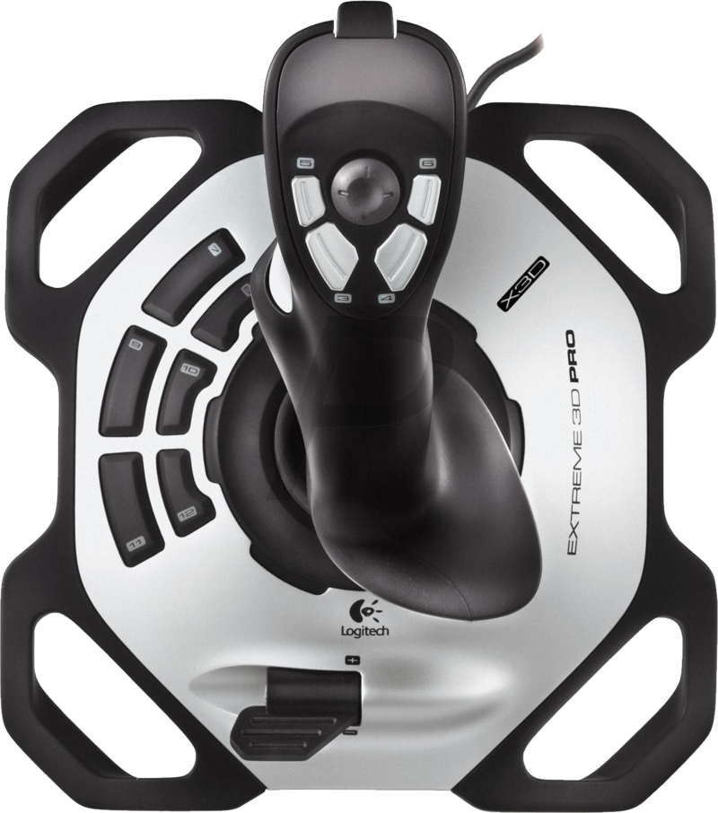 Joystick Png Image, Download Png Image With Transparent - Logitech Extreme 3d Pro Joystick (800x906), Png Download