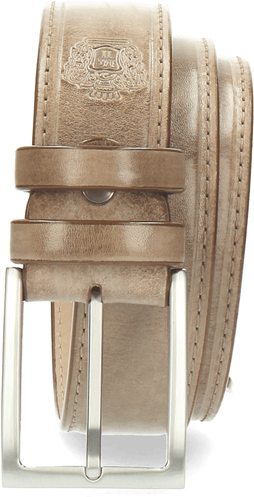 Belts Larry 1 Light Grey Buckle Classic - Belt (1024x1024), Png Download
